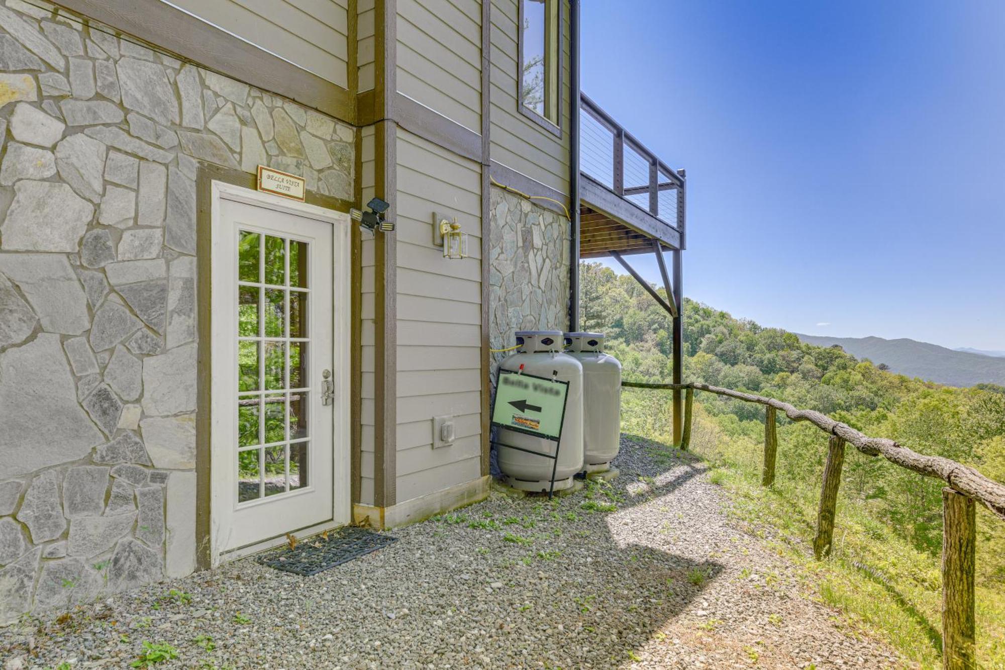 Sweeping Smoky Mountains Vacation Rental Whittier Eksteriør bilde