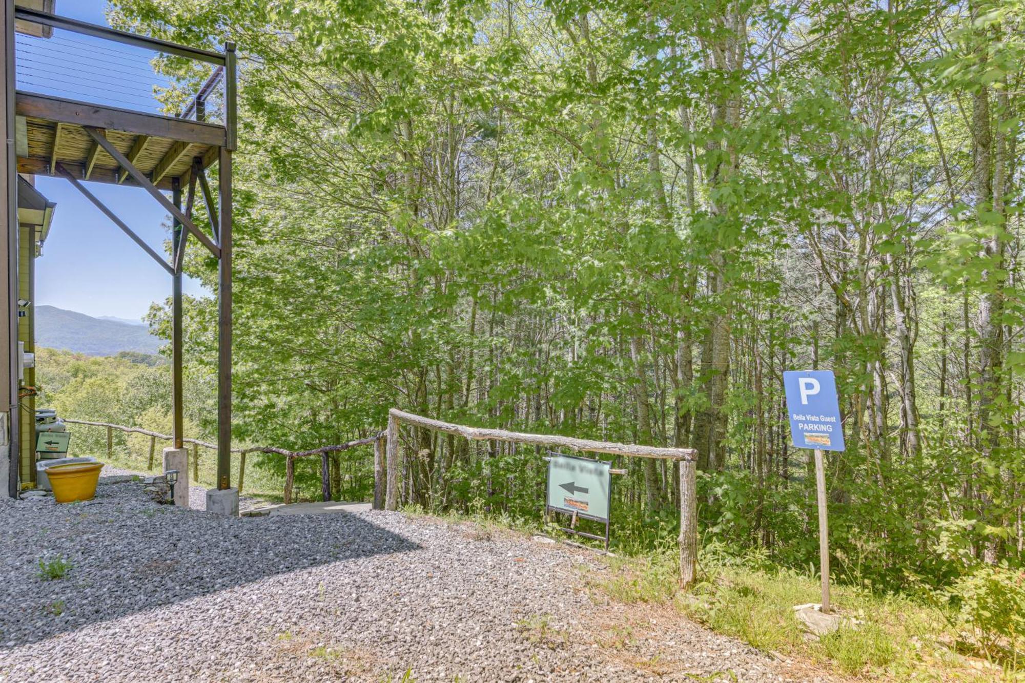 Sweeping Smoky Mountains Vacation Rental Whittier Eksteriør bilde