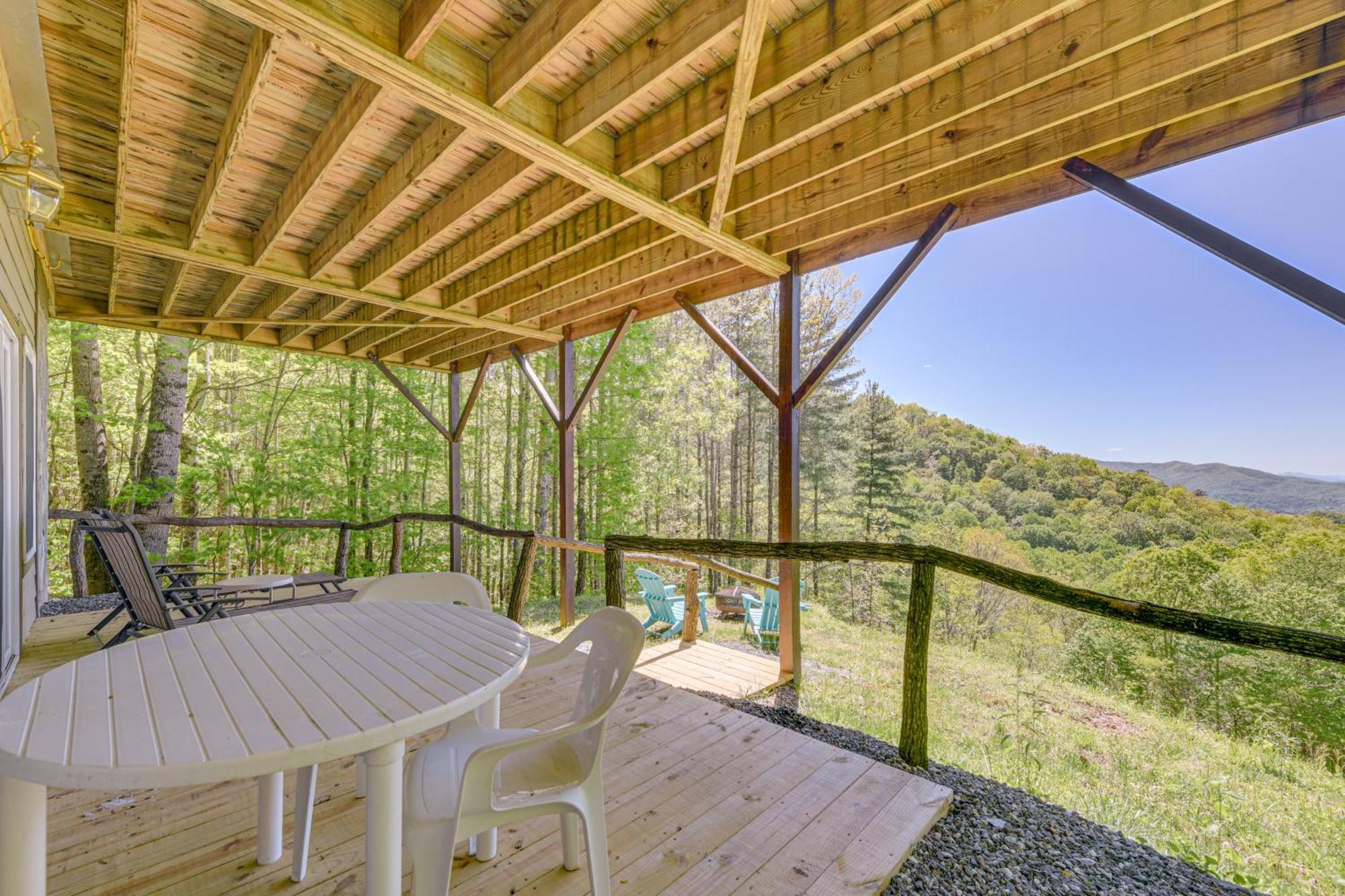 Sweeping Smoky Mountains Vacation Rental Whittier Eksteriør bilde